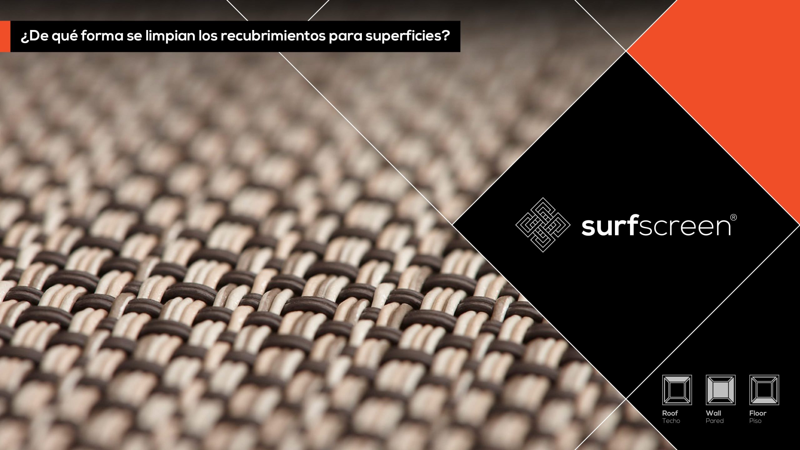 ¿De qué forma se limpian los recubrimientos para superficies Surfscreen?